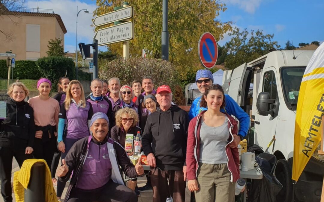 Le Speedy marche et court pour le Téléthon 2024